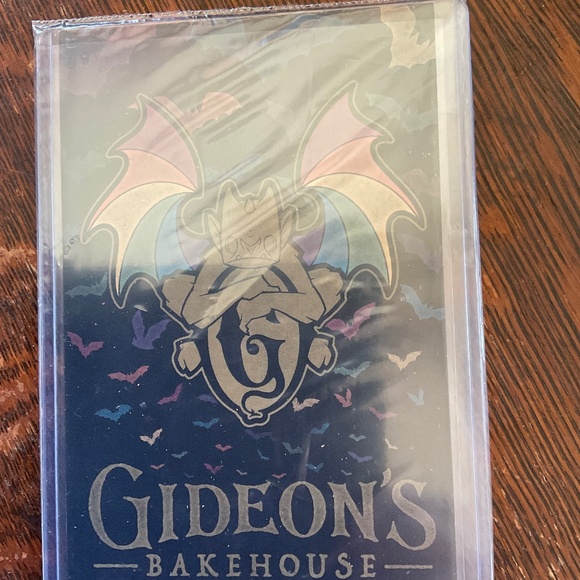 Gideons Bakehouse menu card GARGOYLE misprint RETIRED - Picture 1 of 2